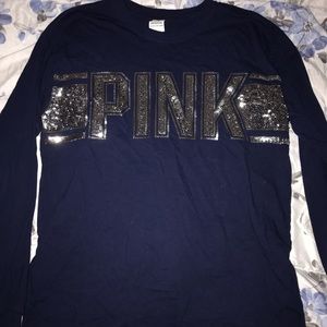 PINK long sleeve tee